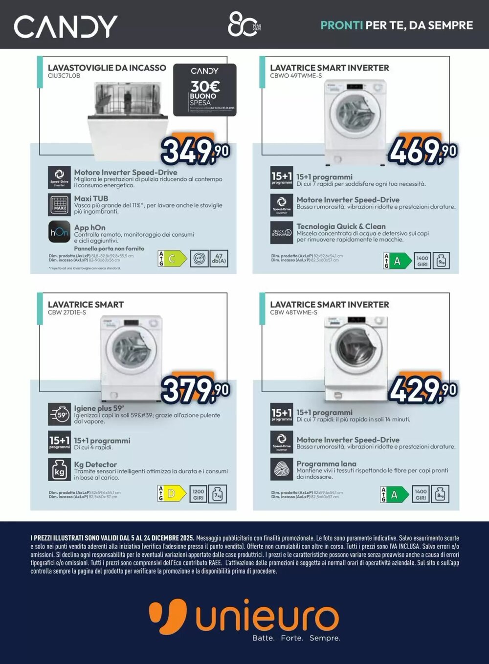 Volantino promozionale Unieuro  valide dal 05/12/2025 - Pagina 8.