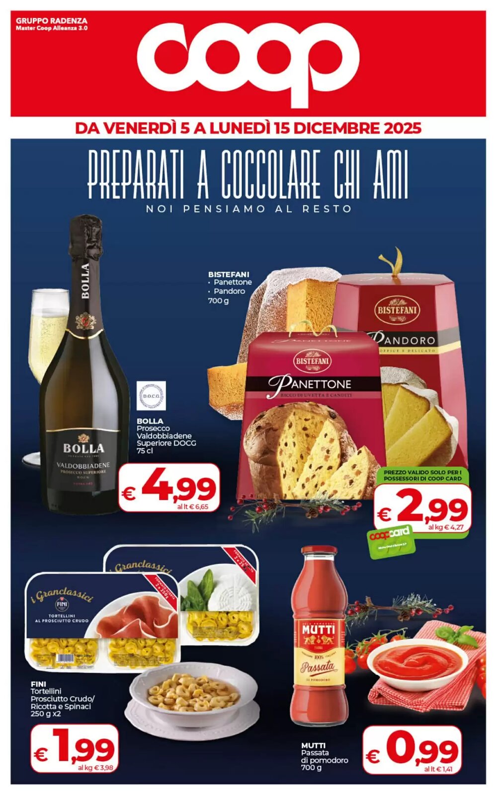 Volantino promozionale Coop  valide dal 05/12/2025 - Pagina 1.