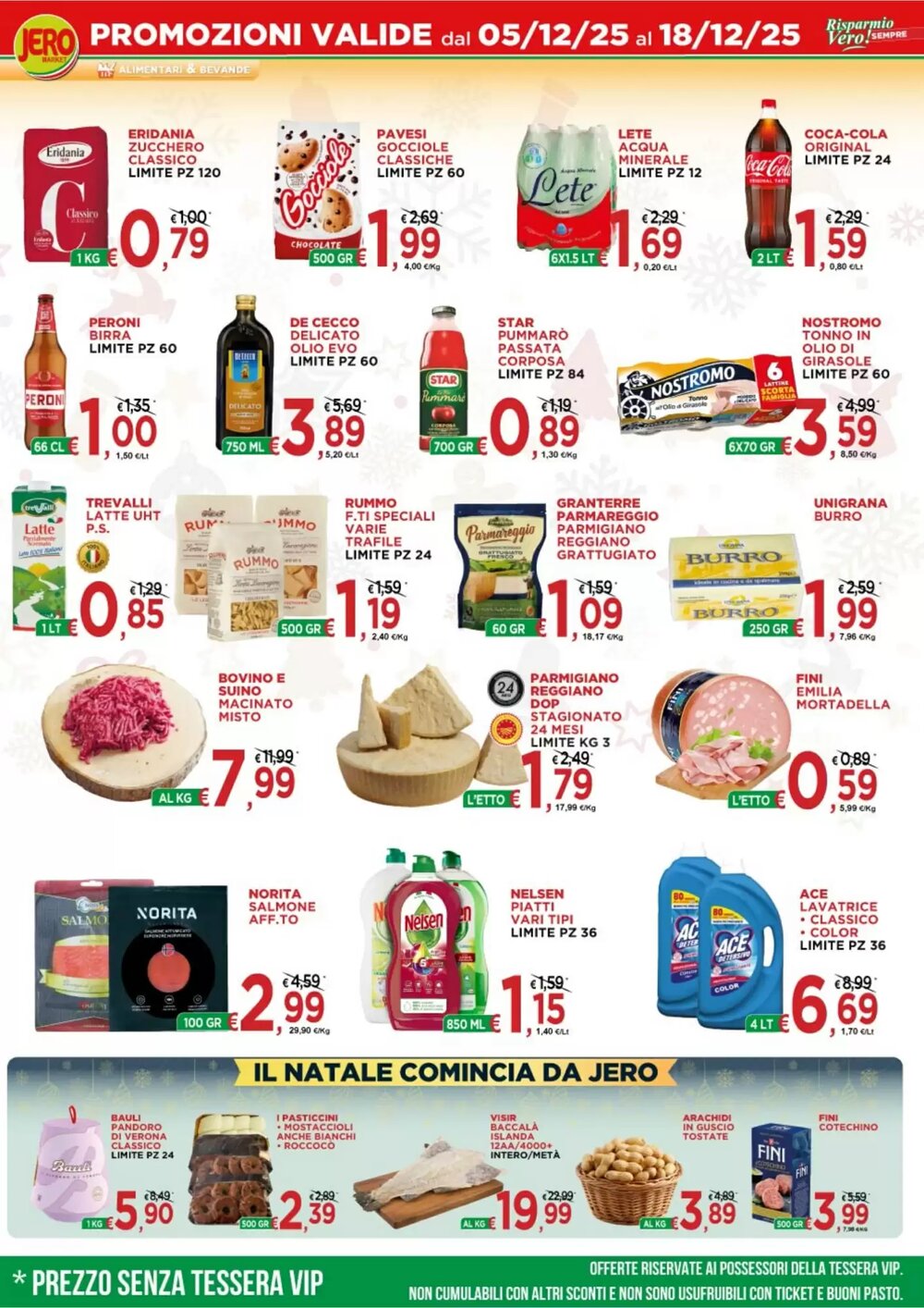Volantino promozionale Jero Market  valide dal 05/12/2025 - Pagina 1.