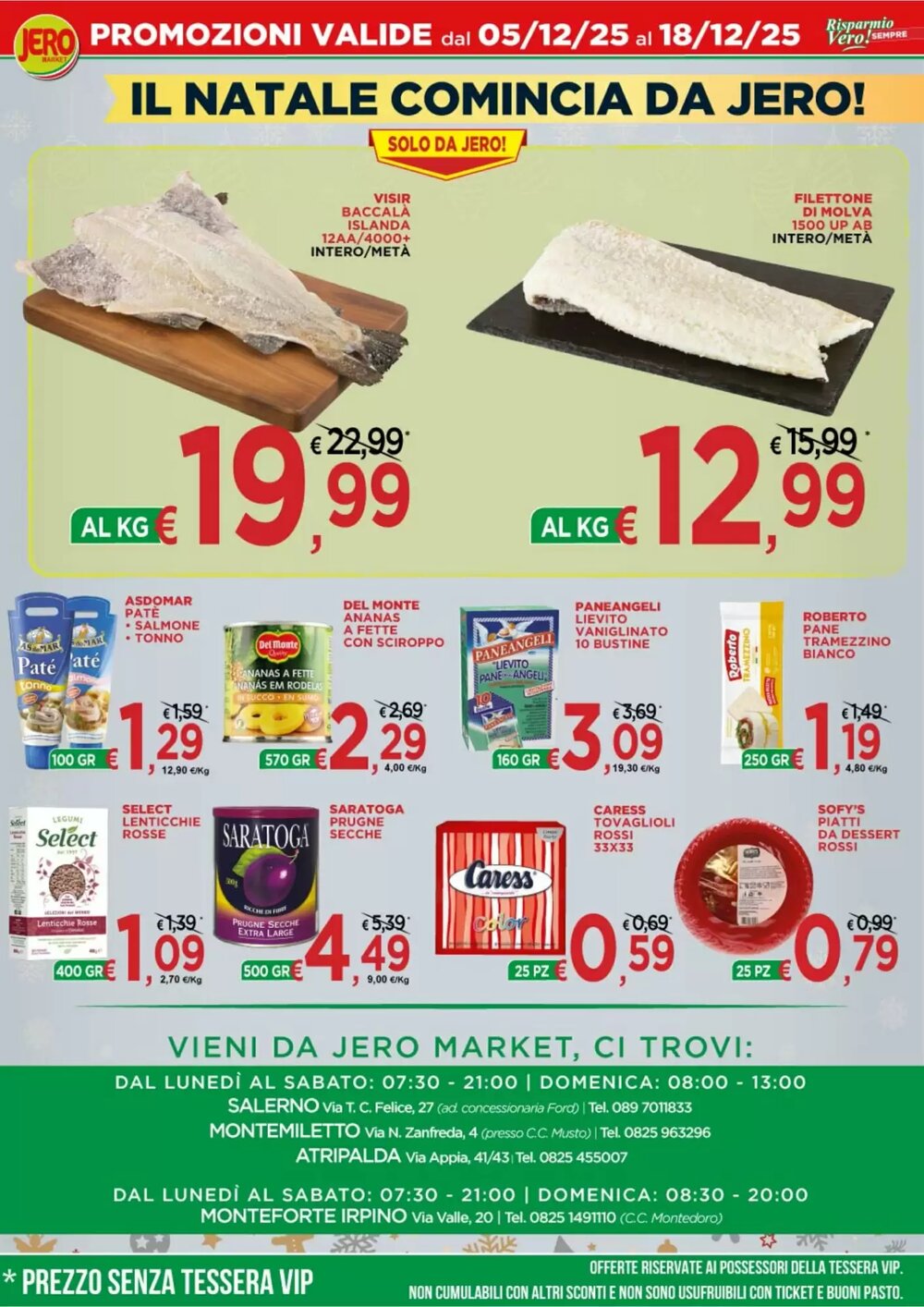 Volantino promozionale Jero Market  valide dal 05/12/2025 - Pagina 13.