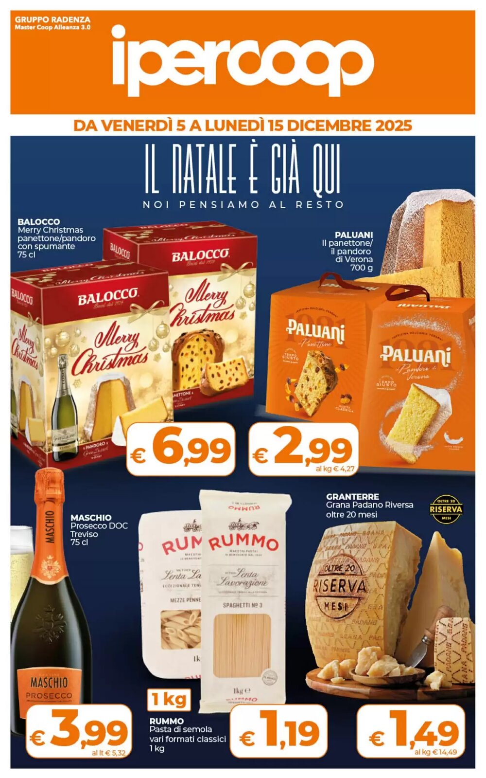 Volantino promozionale Ipercoop  valide dal 05/12/2025 - Pagina 1.
