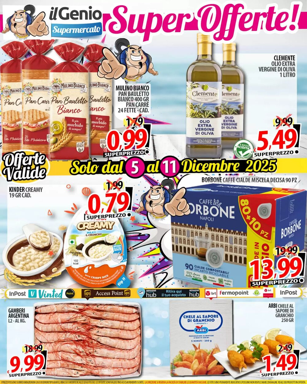 Volantino promozionale Il Genio Supermercato  valide dal 05/12/2025 - Pagina 1.