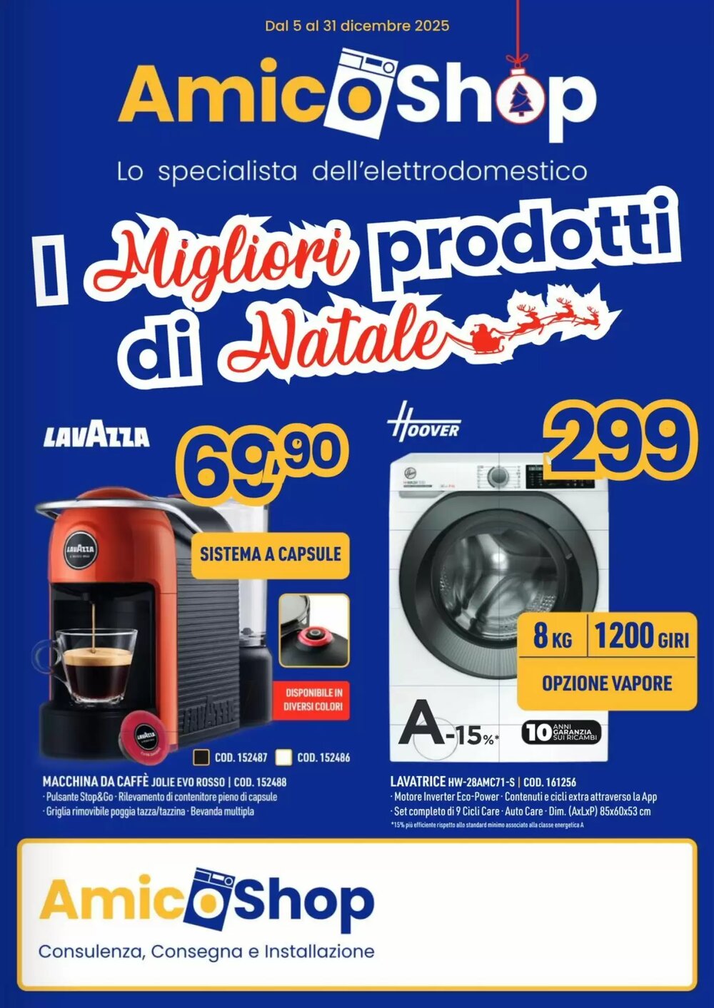 Volantino promozionale AmiCo Shop  valide dal 05/12/2025 - Pagina 1.