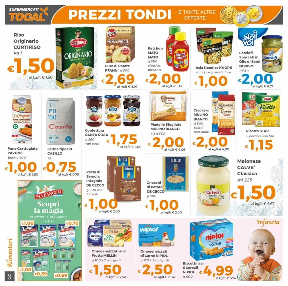 Volantino promozionale Tocal  valide dal 05/12/2025 - Pagina 8.