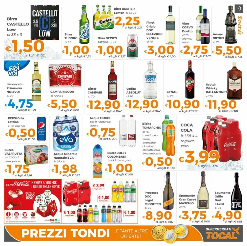 Volantino promozionale Tocal  valide dal 05/12/2025 - Pagina 9.
