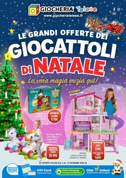Volantino promozionale Giocheria  valide dal 05/12/2025