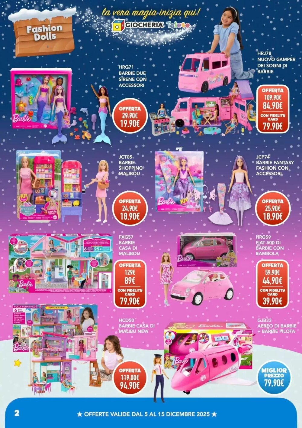Volantino promozionale Giocheria  valide dal 05/12/2025 - Pagina 2.