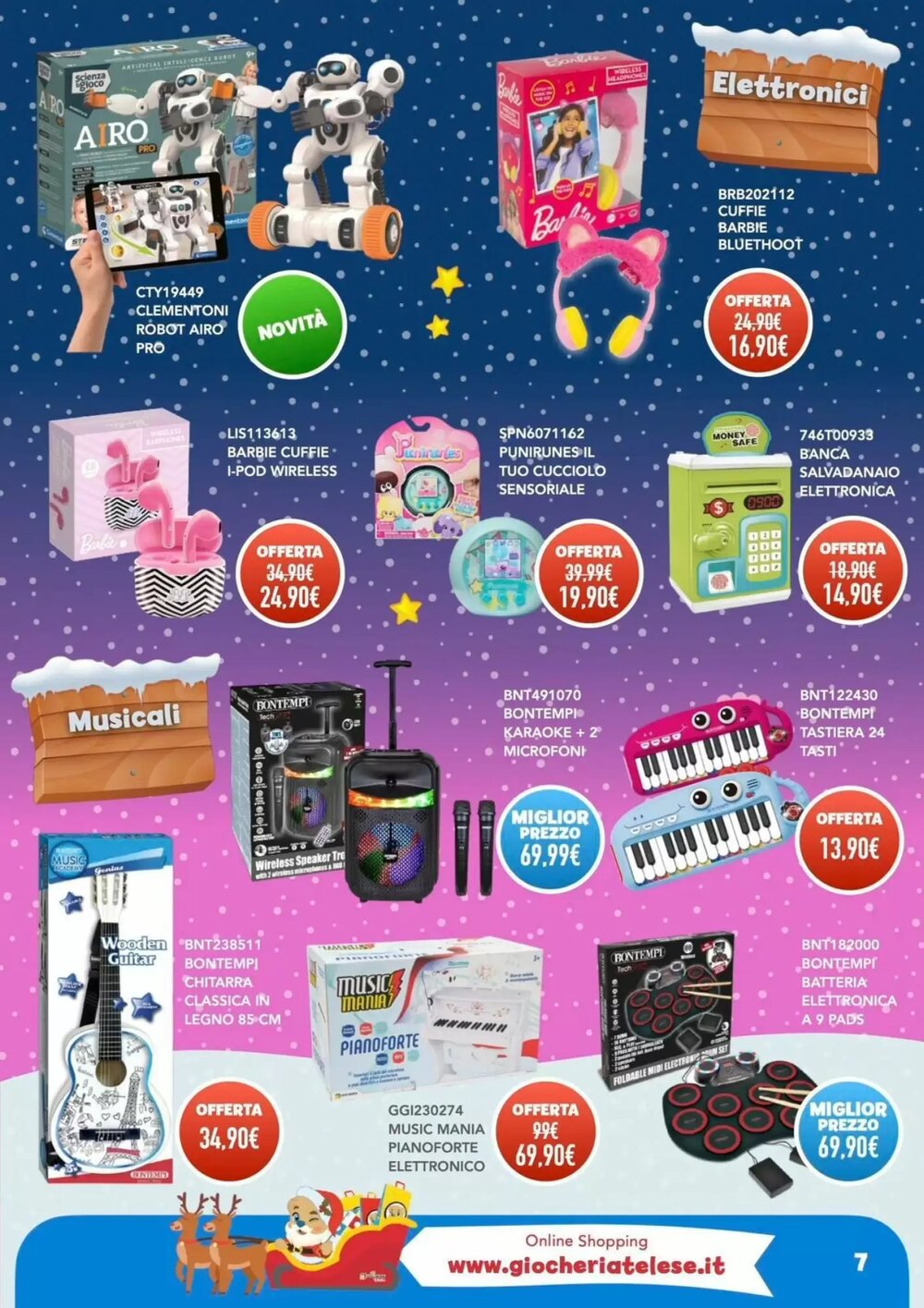 Volantino promozionale Giocheria  valide dal 05/12/2025 - Pagina 7.