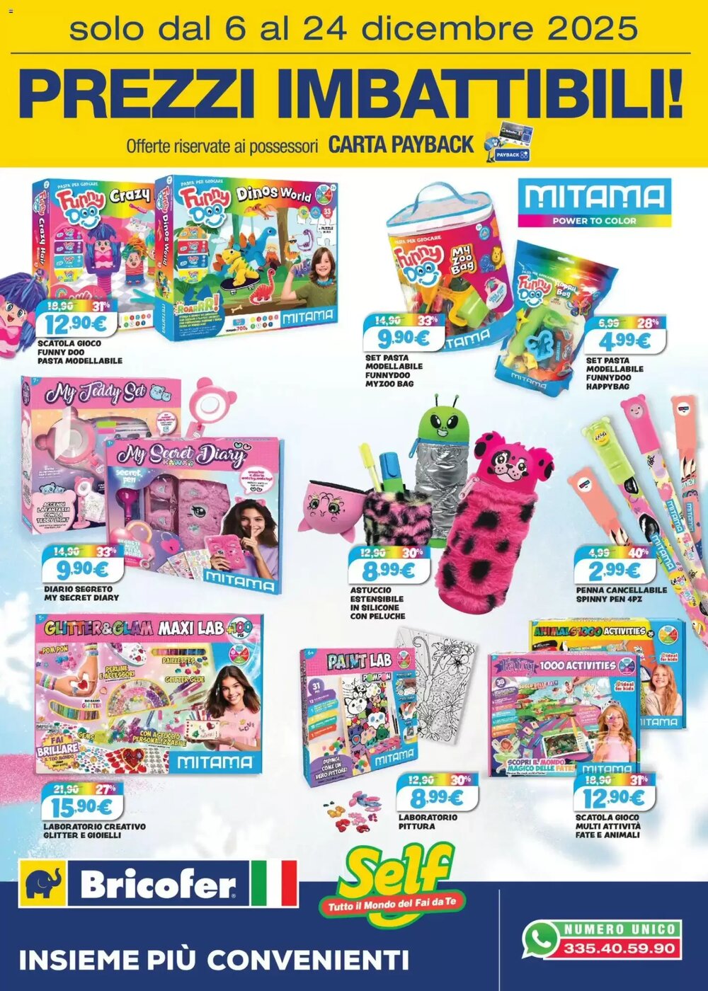Volantino promozionale Bricofer  valide dal 06/12/2025 - Pagina 1.