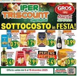 Volantino promozionale Iper Triscount valide dal 06/12/2025