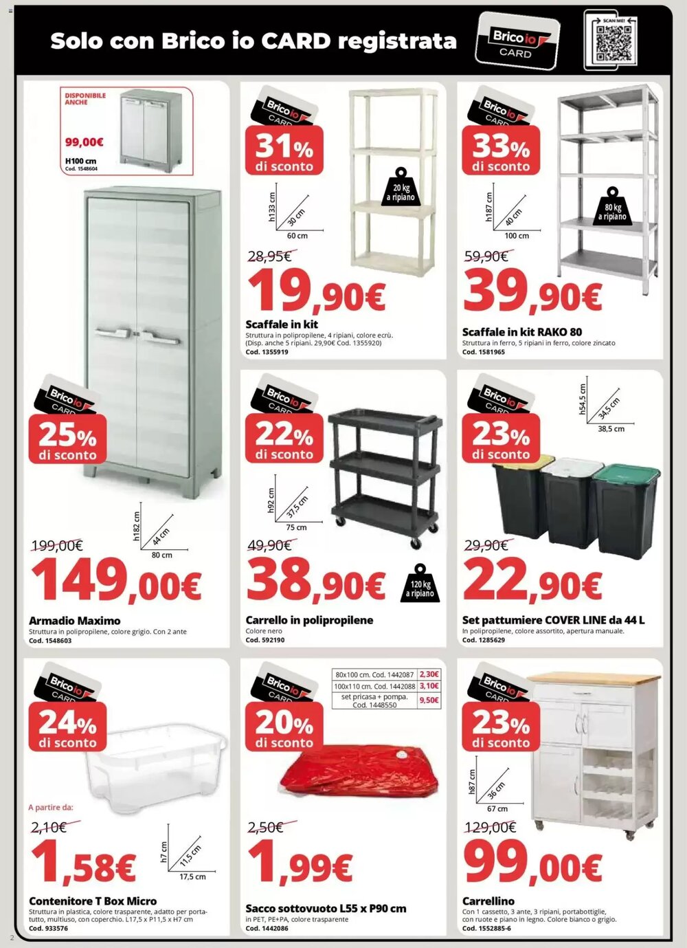 Volantino promozionale Brico Io  valide dal 06/12/2025 - Pagina 2.