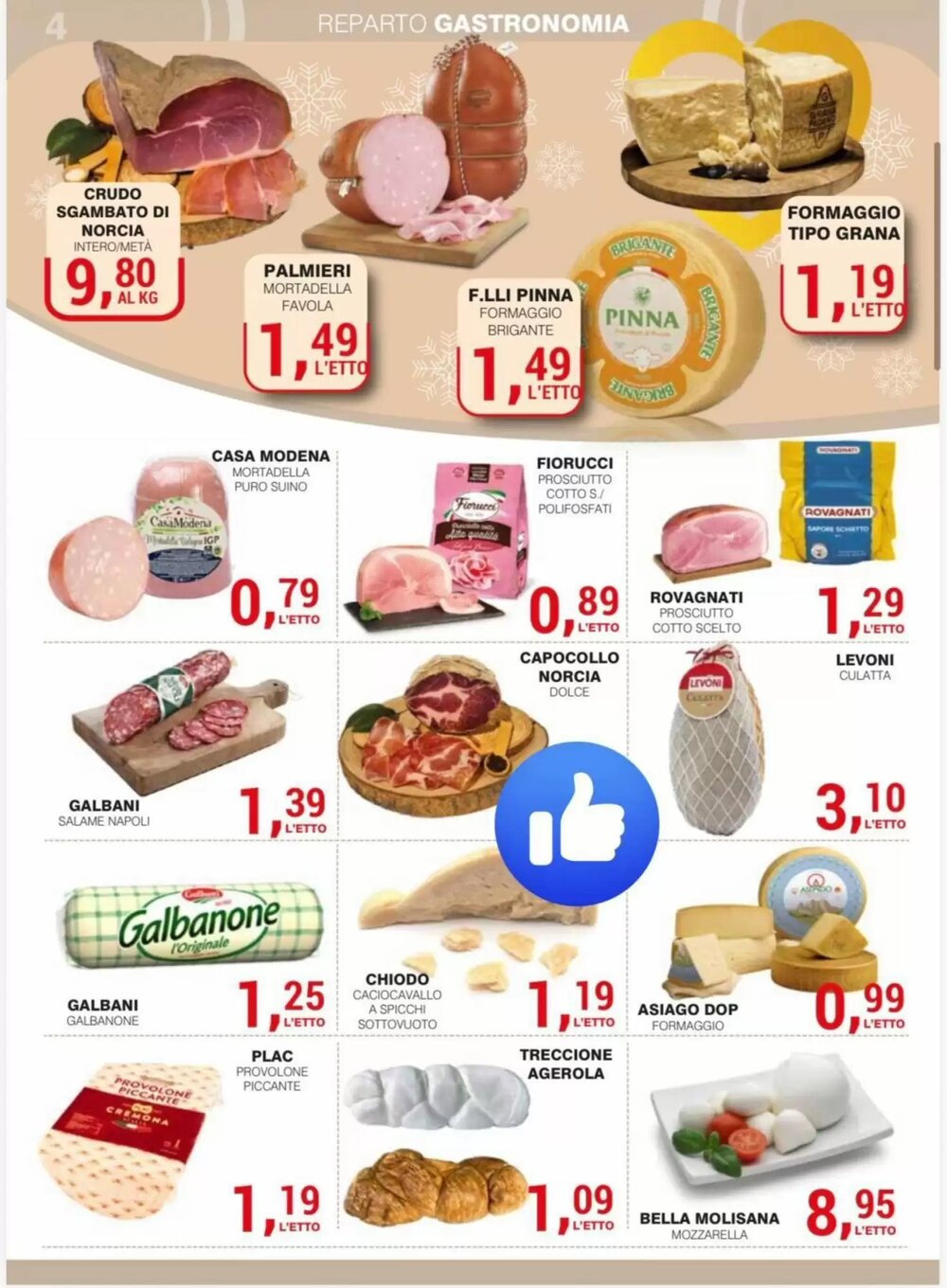 Volantino promozionale Supermercati Spesa Mia  valide dal 06/12/2025 - Pagina 4.