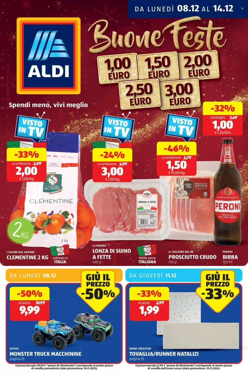 Volantino promozionale ALDI  valide dal 08/12/2025 - Pagina 1.