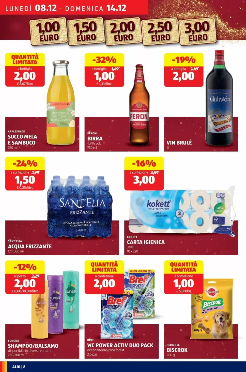 Volantino promozionale ALDI  valide dal 08/12/2025 - Pagina 8.