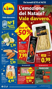 Volantino promozionale Lidl valide dal 08/12/2025