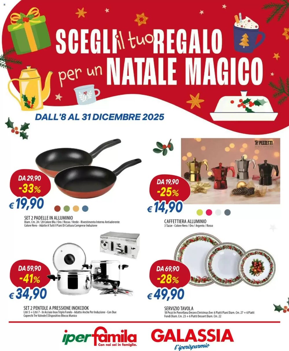 Volantino promozionale IperFamila  valide dal 08/12/2025 - Pagina 1.