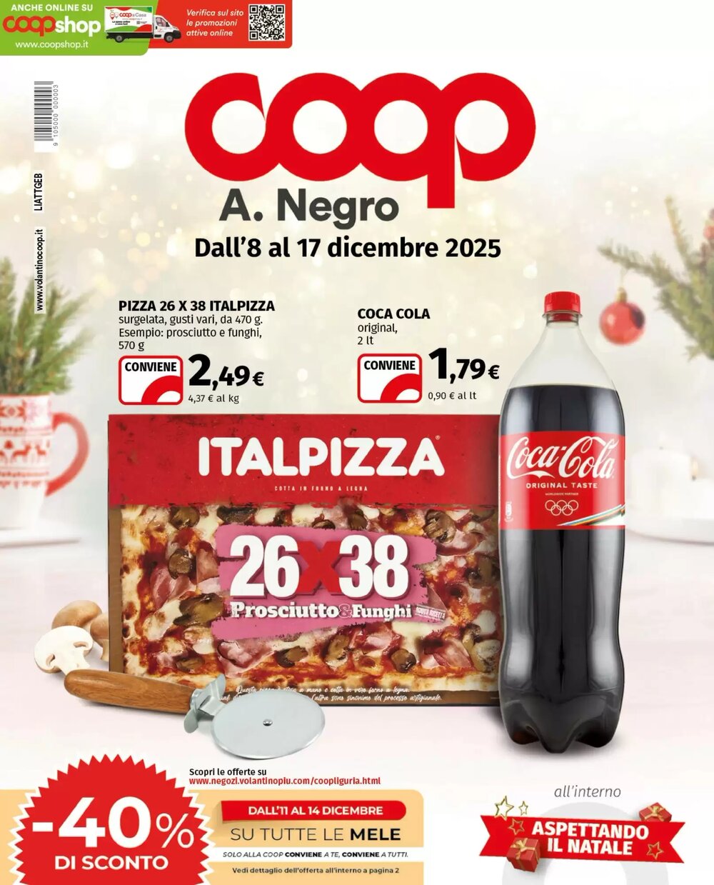 Volantino promozionale Coop  valide dal 08/12/2025 - Pagina 1.