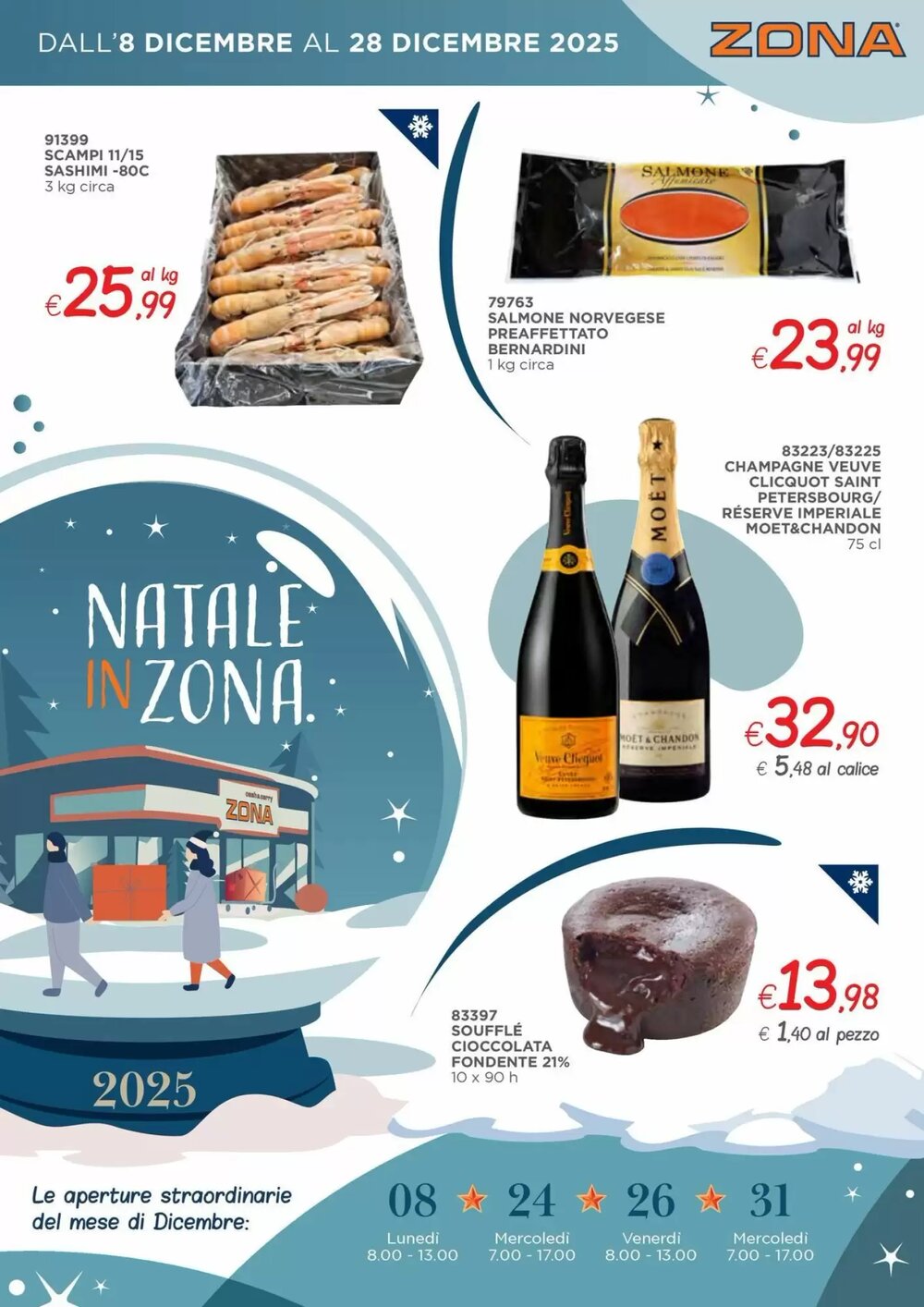 Volantino promozionale Zona  valide dal 08/12/2025 - Pagina 1.