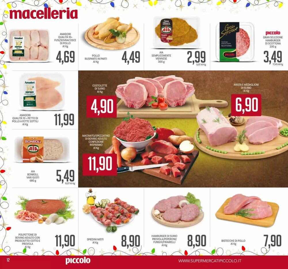 Volantino promozionale Supermercati Piccolo  valide dal 08/12/2025 - Pagina 12.