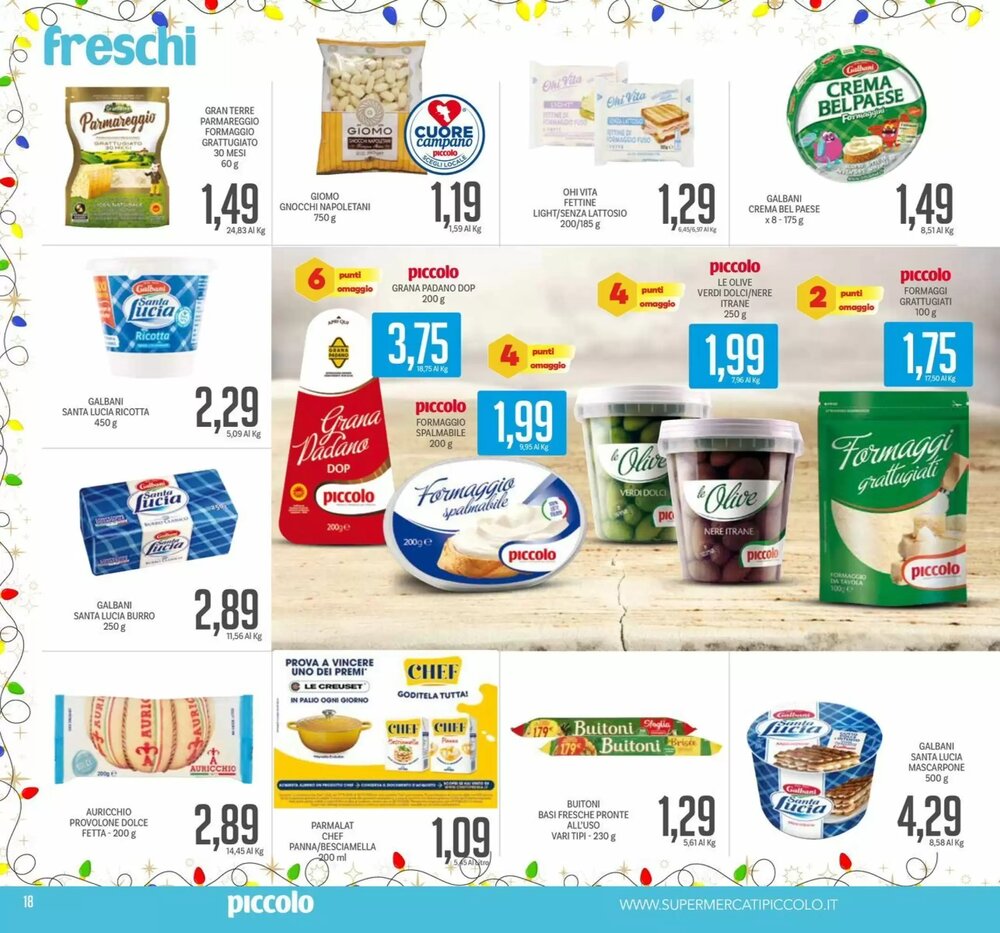 Volantino promozionale Supermercati Piccolo  valide dal 08/12/2025 - Pagina 18.