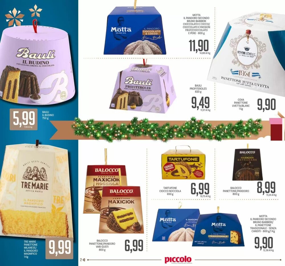 Volantino promozionale Supermercati Piccolo  valide dal 08/12/2025 - Pagina 2.