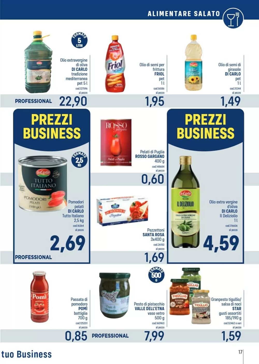 Volantino promozionale Talento Professional Store  valide dal 08/12/2025 - Pagina 17.