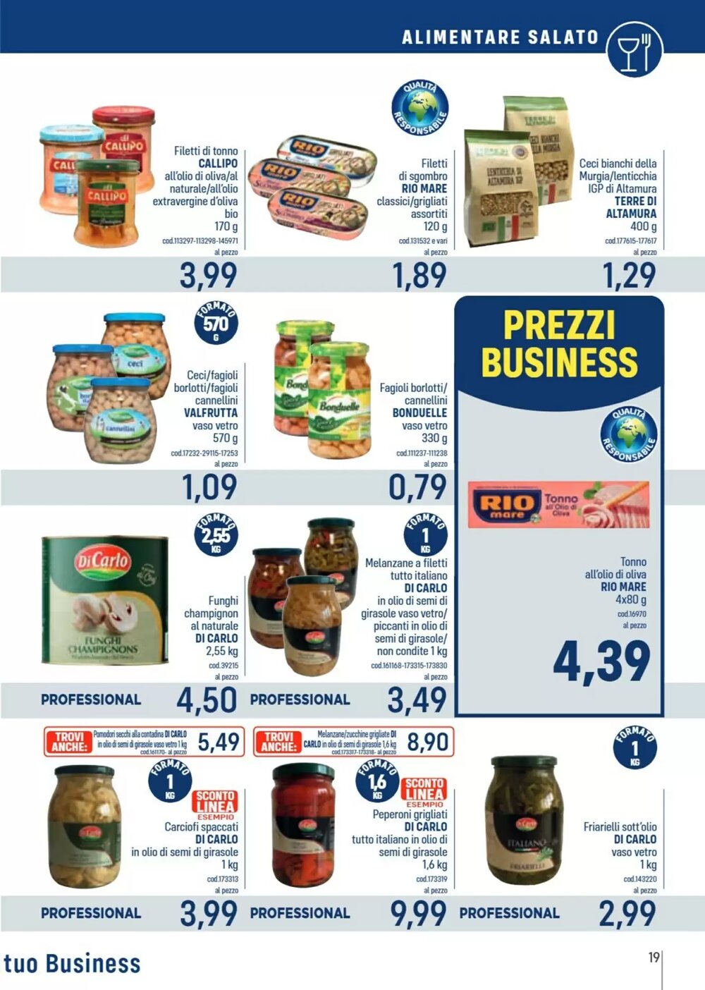 Volantino promozionale Talento Professional Store  valide dal 08/12/2025 - Pagina 19.