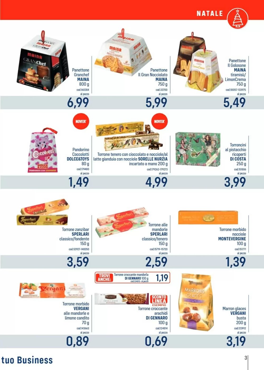 Volantino promozionale Talento Professional Store  valide dal 08/12/2025 - Pagina 3.