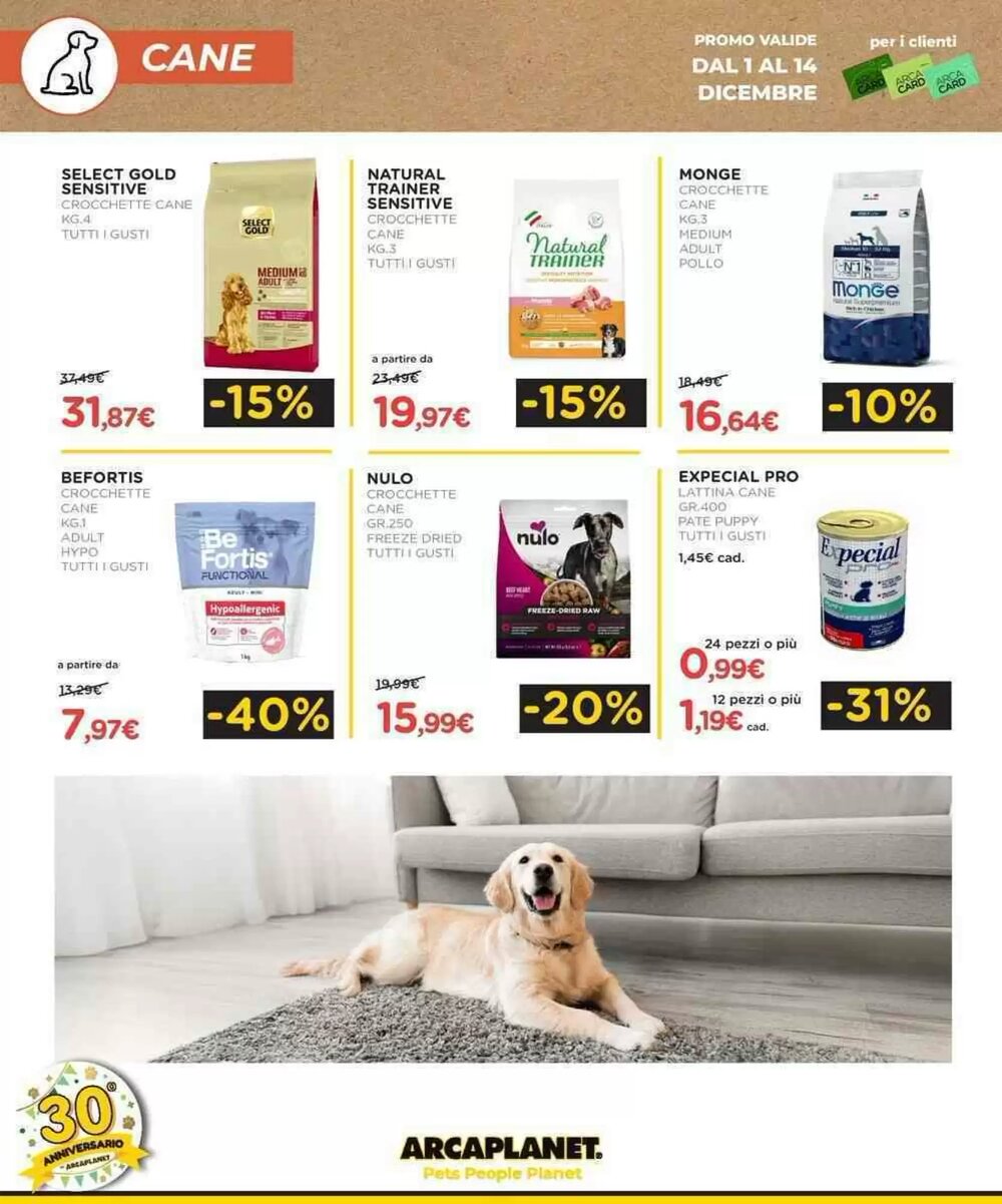 Volantino promozionale Arcaplanet  valide dal 08/12/2025 - Pagina 10.