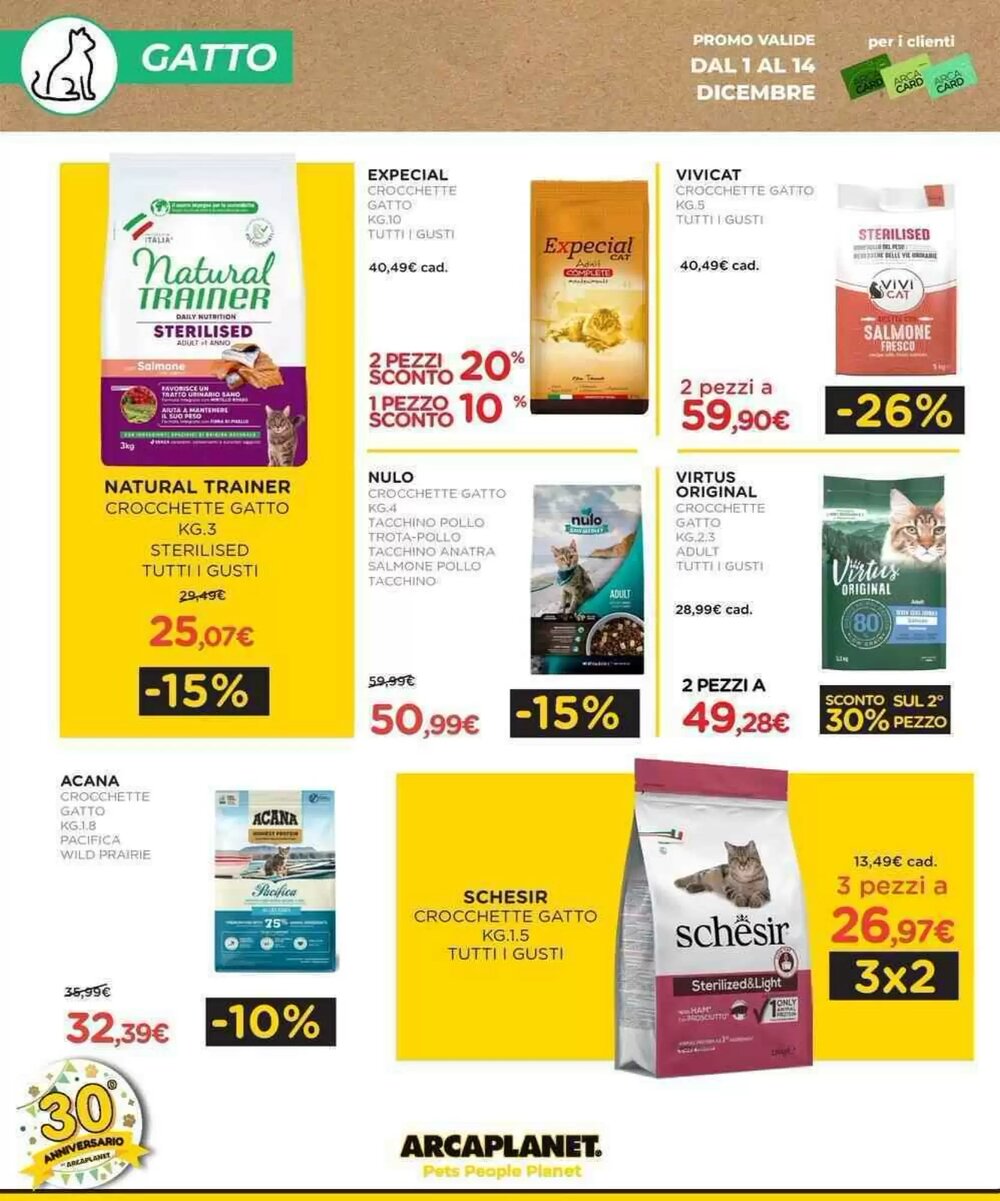Volantino promozionale Arcaplanet  valide dal 08/12/2025 - Pagina 2.