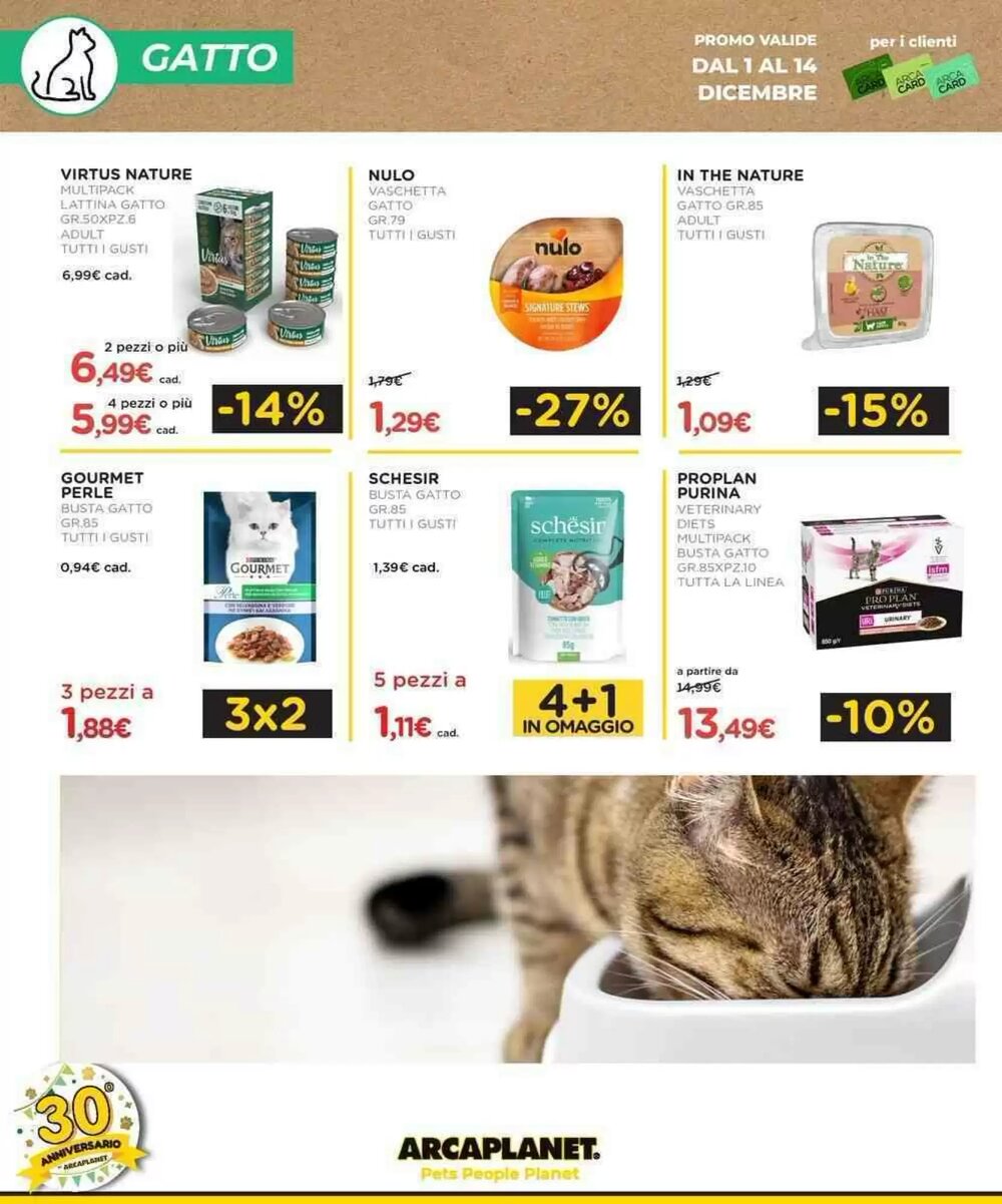 Volantino promozionale Arcaplanet  valide dal 08/12/2025 - Pagina 6.