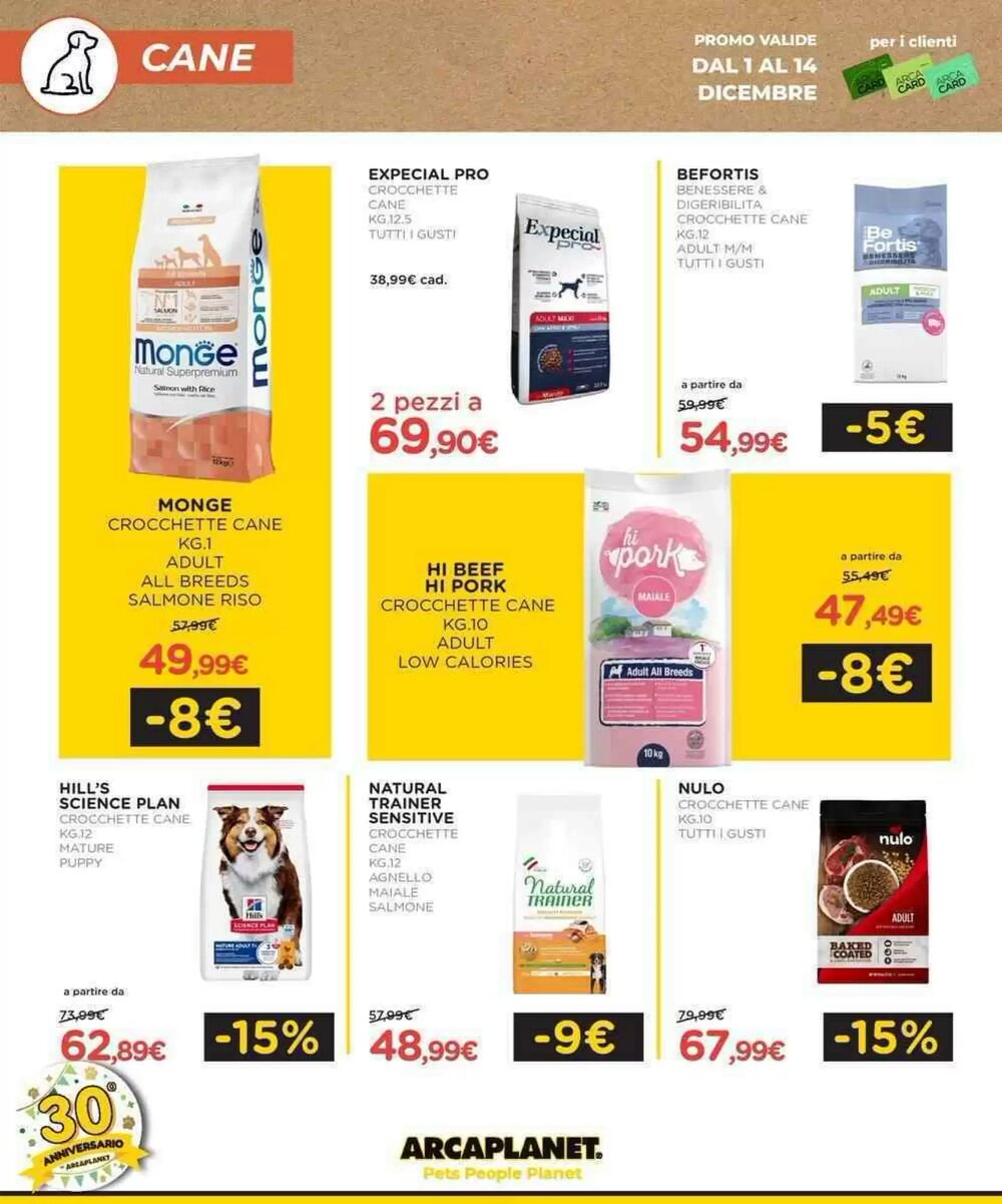 Volantino promozionale Arcaplanet  valide dal 08/12/2025 - Pagina 8.