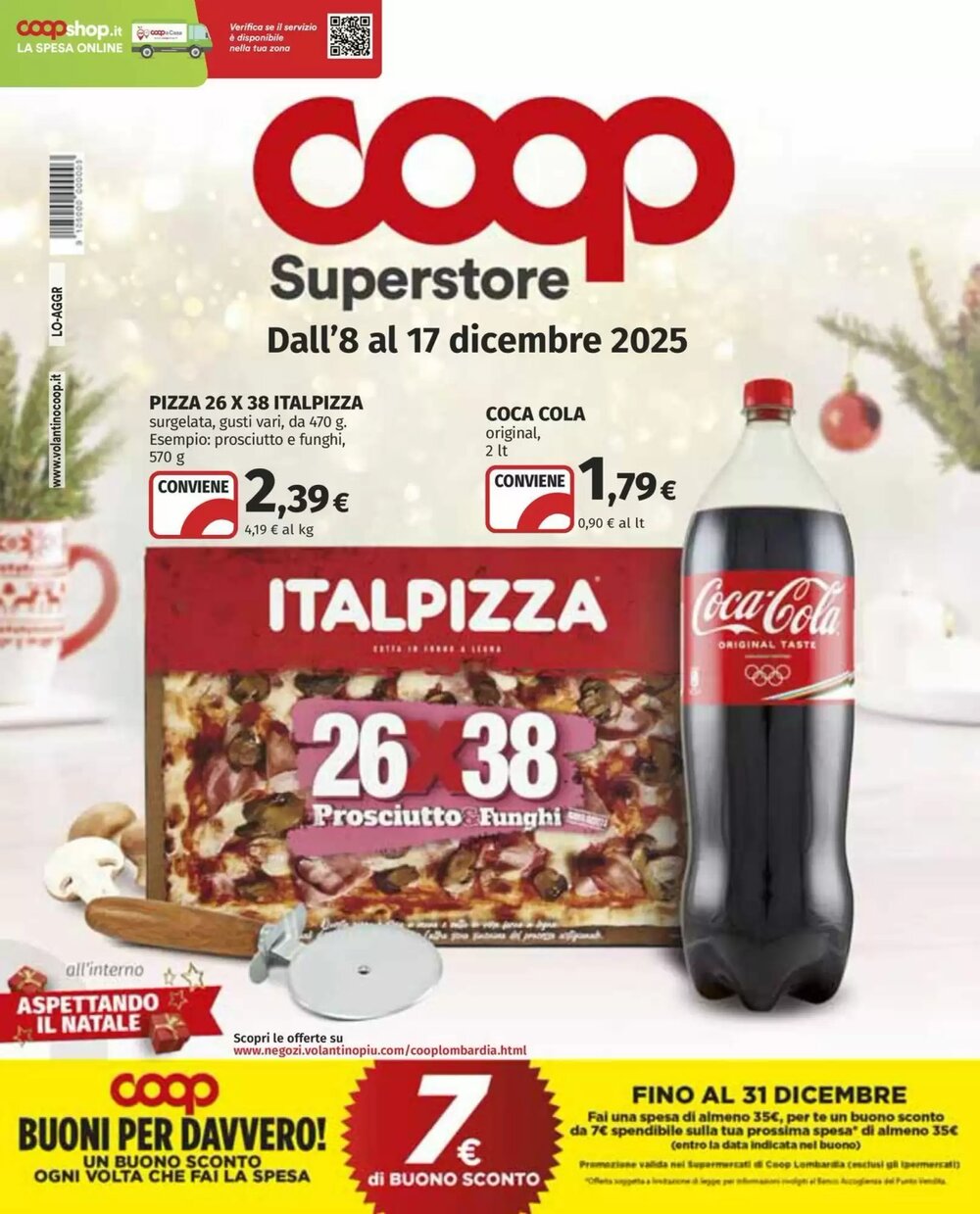 Volantino promozionale Coop  valide dal 08/12/2025 - Pagina 1.