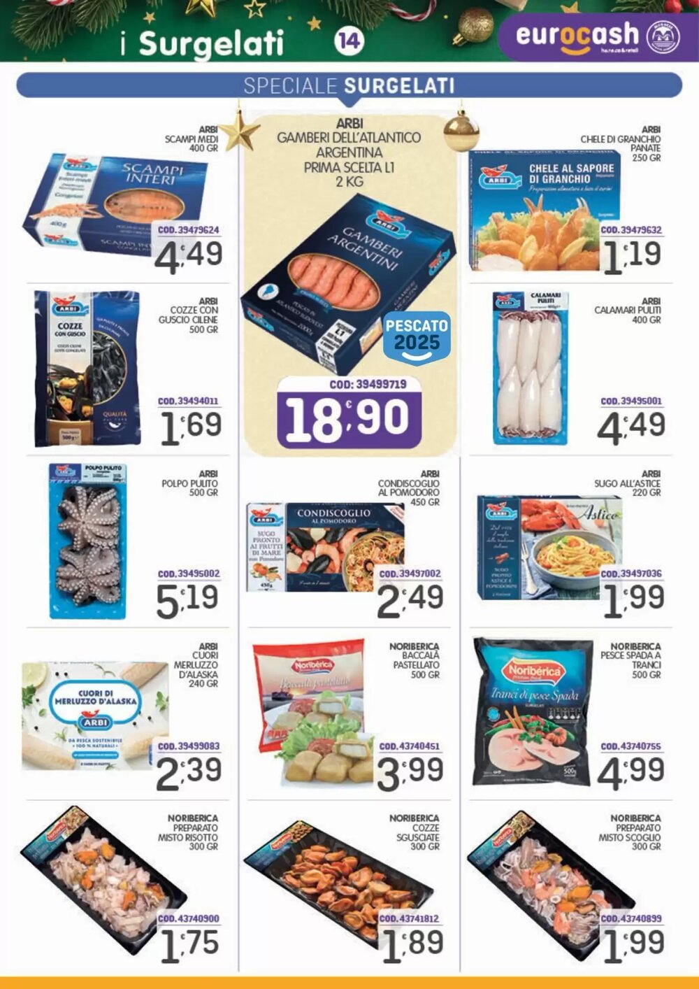 Volantino promozionale Eurocash  valide dal 08/12/2025 - Pagina 14.