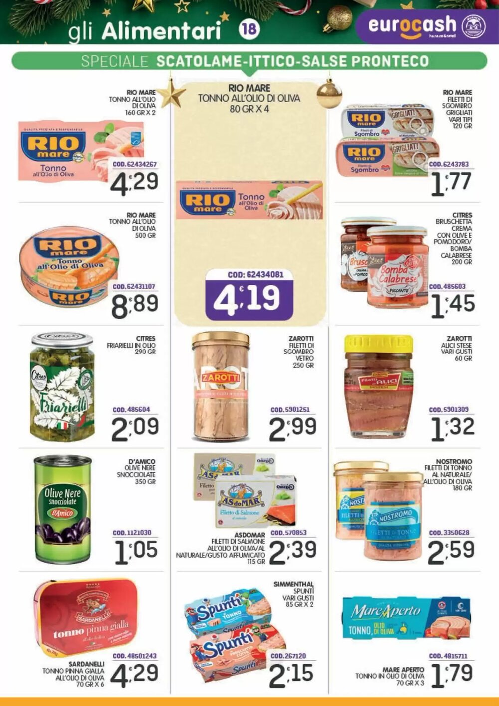 Volantino promozionale Eurocash  valide dal 08/12/2025 - Pagina 18.