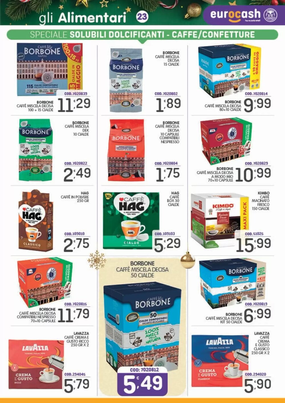 Volantino promozionale Eurocash  valide dal 08/12/2025 - Pagina 23.