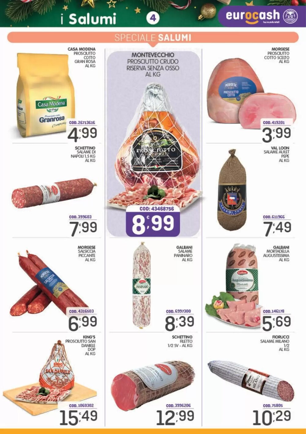 Volantino promozionale Eurocash  valide dal 08/12/2025 - Pagina 4.