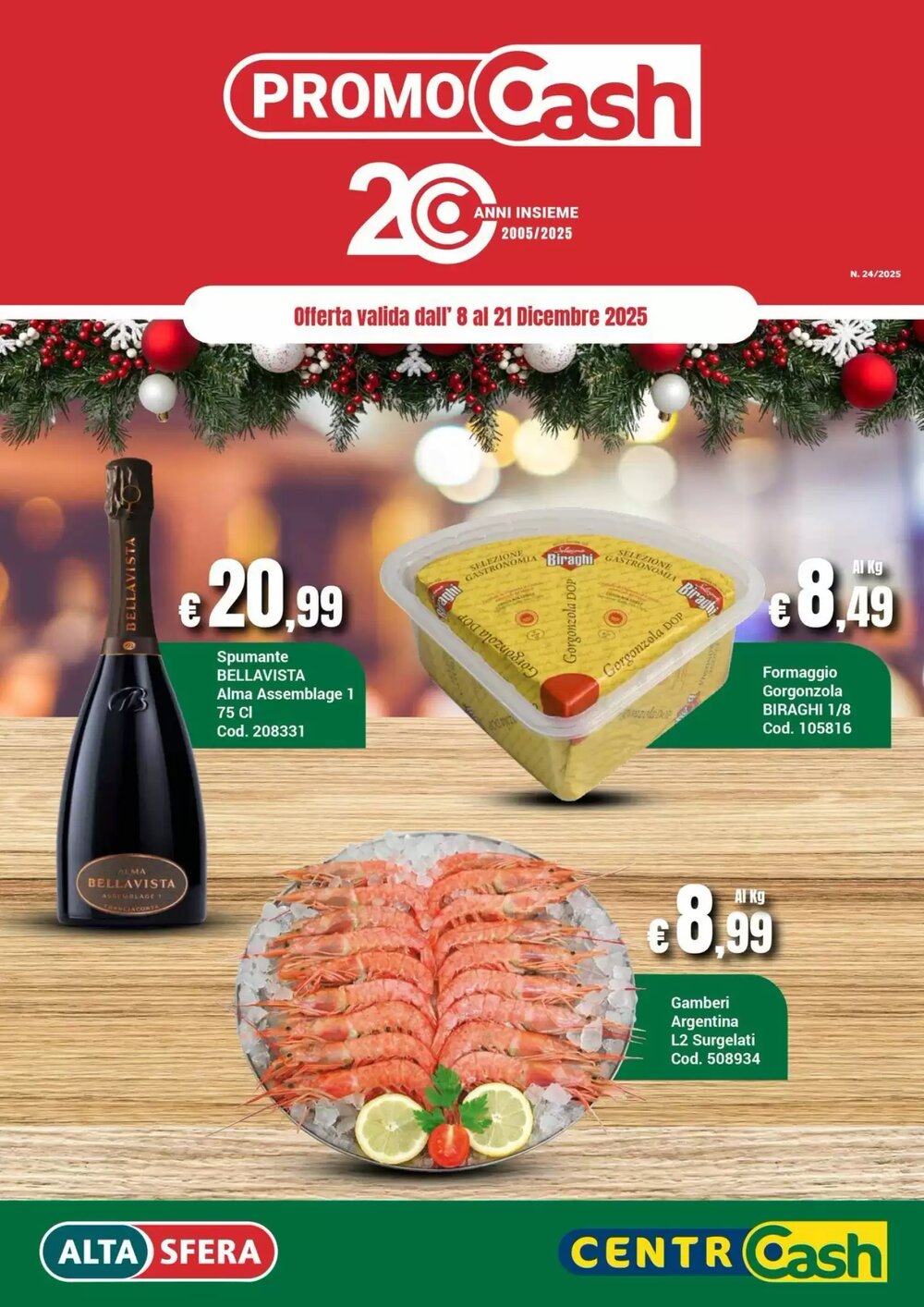 Volantino promozionale Centro Cash  valide dal 08/12/2025 - Pagina 1.