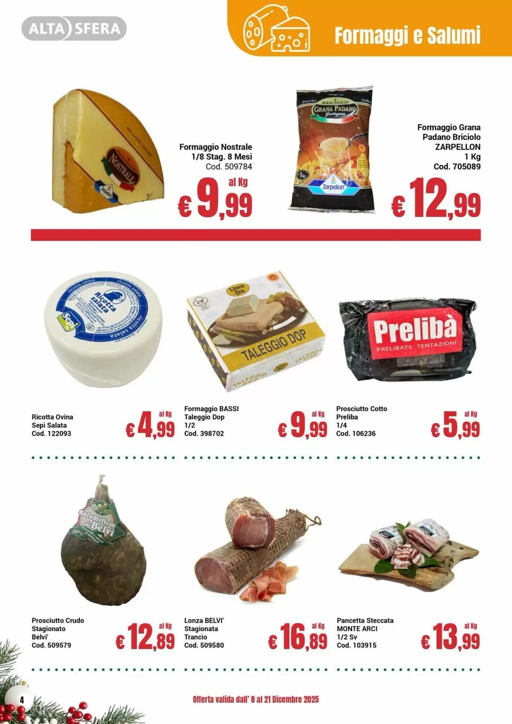 Volantino promozionale Centro Cash  valide dal 08/12/2025 - Pagina 4.