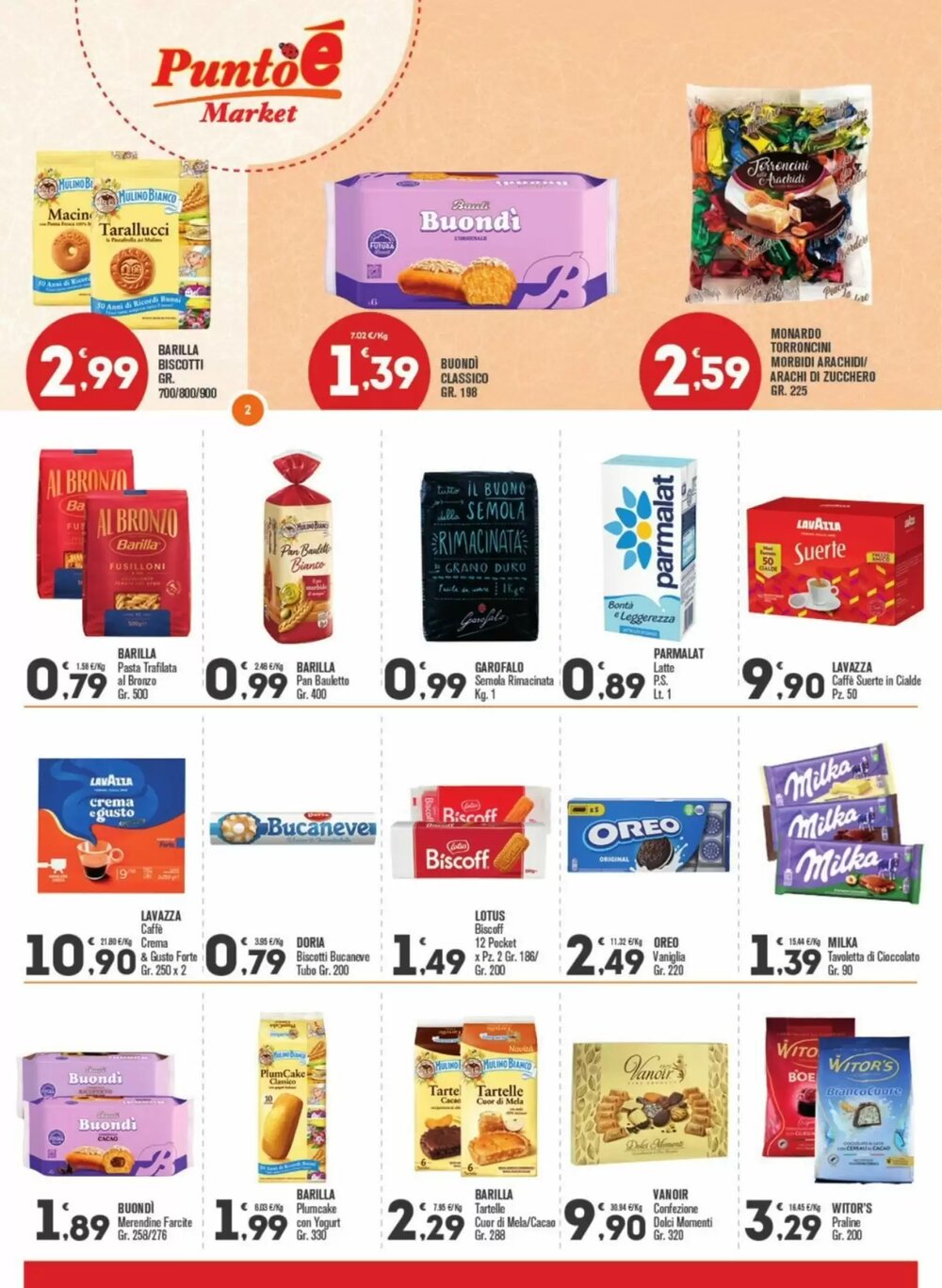 Volantino promozionale Punto é market  valide dal 08/12/2025 - Pagina 2.