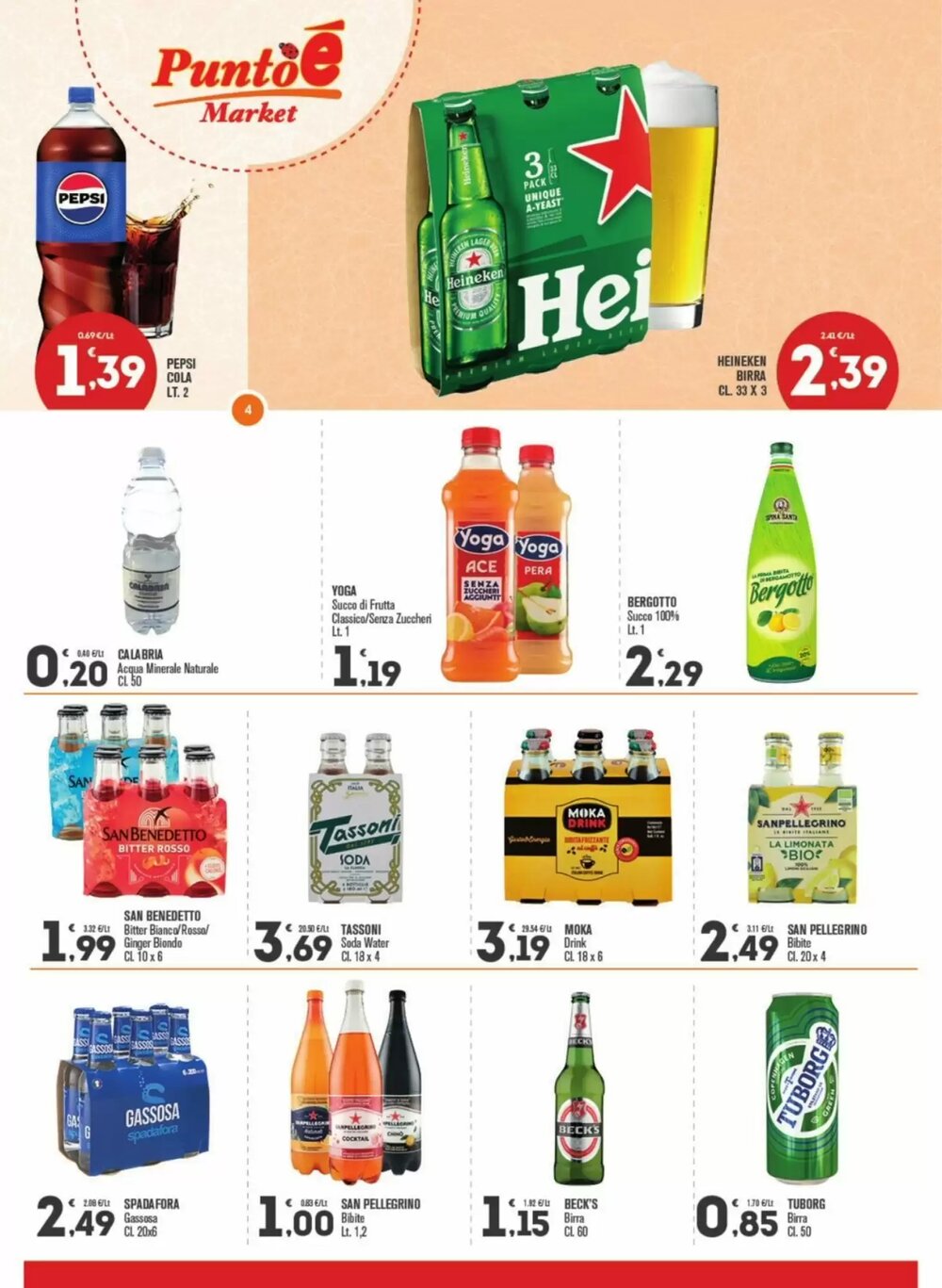 Volantino promozionale Punto é market  valide dal 08/12/2025 - Pagina 4.