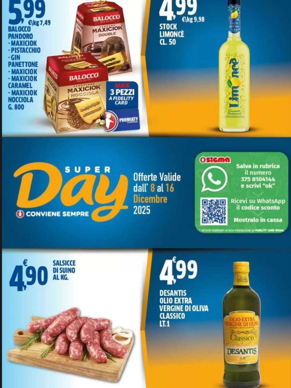 Volantino promozionale Orizzonte  valide dal 08/12/2025 - Pagina 1.