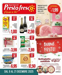 Volantino promozionale PrestoFresco valide dal 09/12/2025