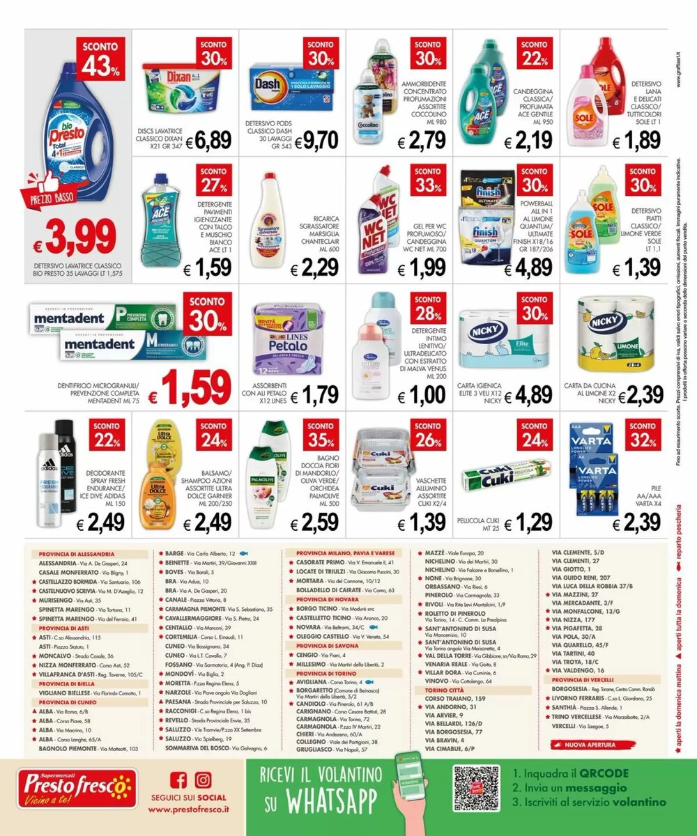 Volantino promozionale PrestoFresco  valide dal 09/12/2025 - Pagina 8.