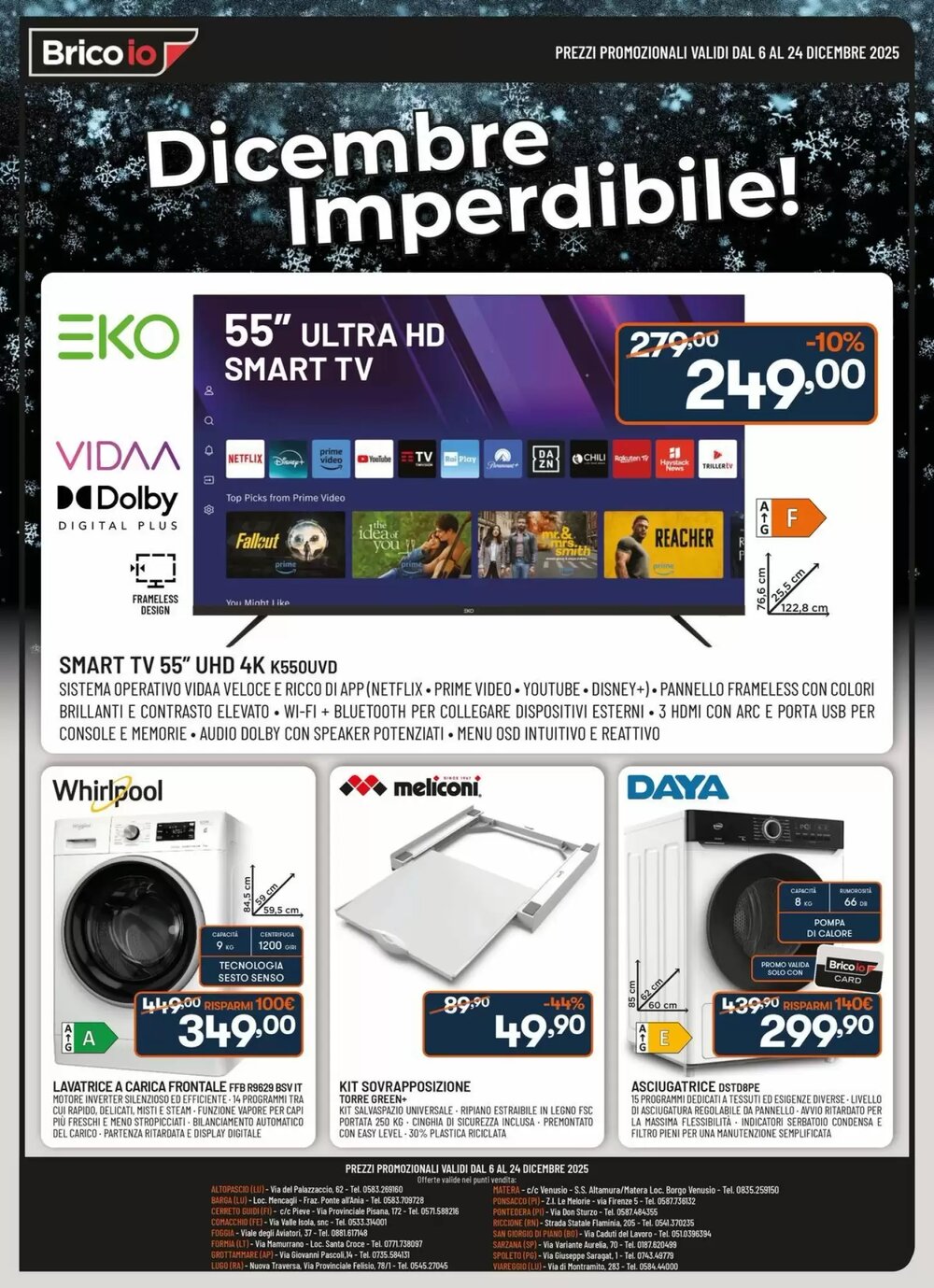 Volantino promozionale Brico Io  valide dal 09/12/2025 - Pagina 1.