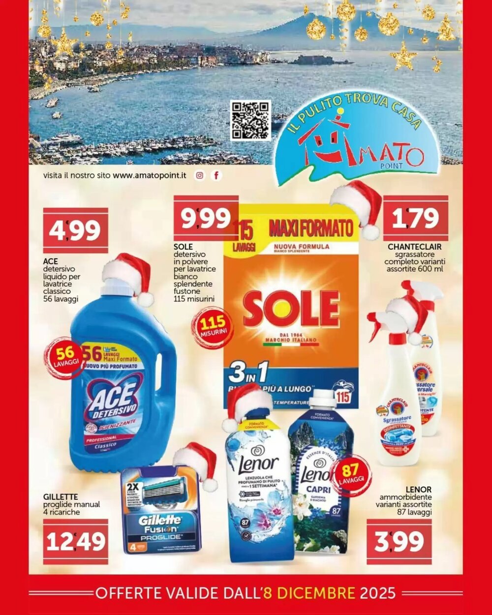 Volantino promozionale Amato Point  valide dal 09/12/2025 - Pagina 1.