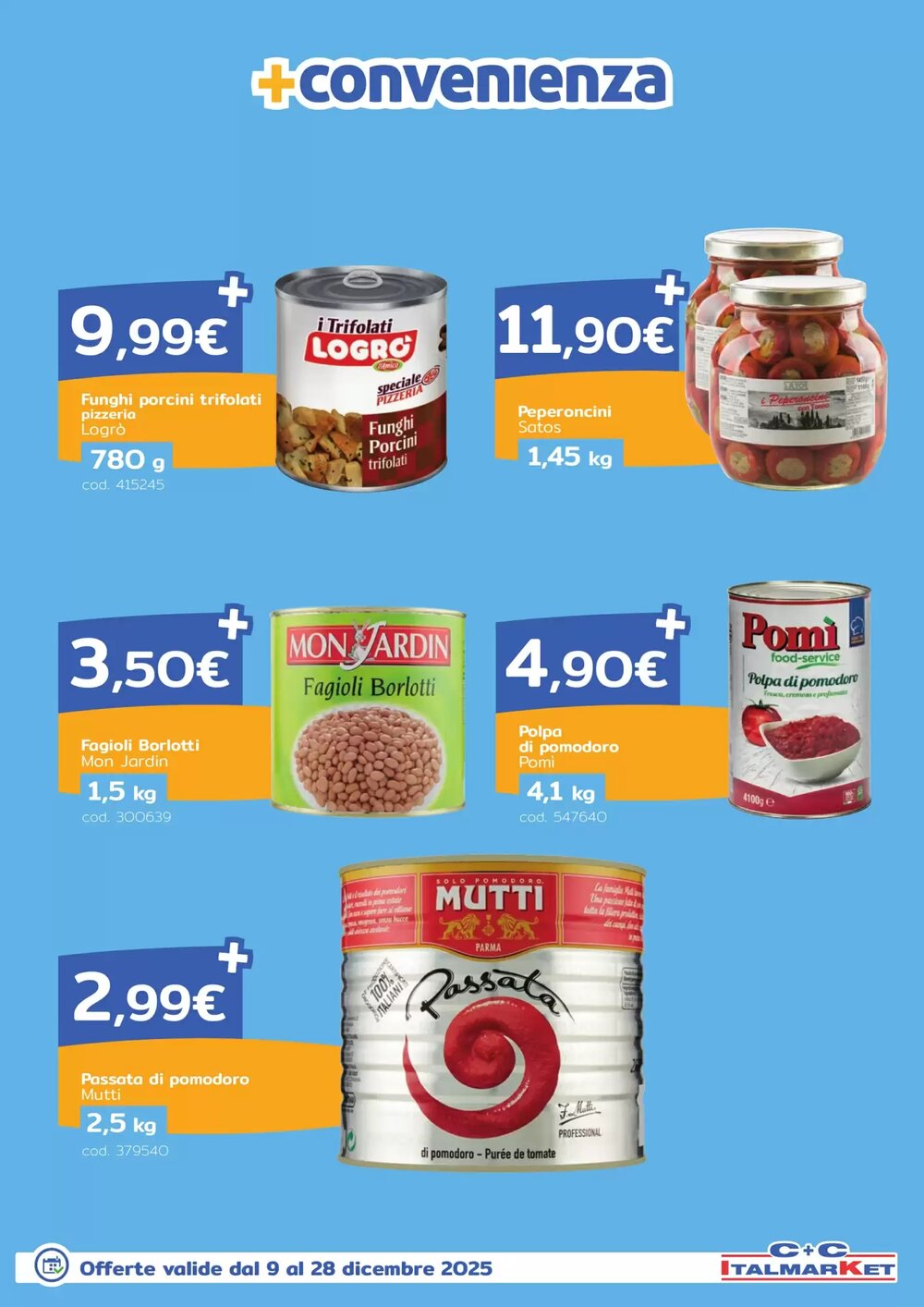 Volantino promozionale Italmark  valide dal 09/12/2025 - Pagina 12.