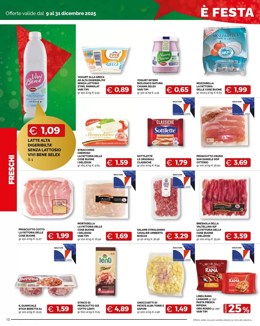 Volantino promozionale Mercatò  valide dal 09/12/2025 - Pagina 10.
