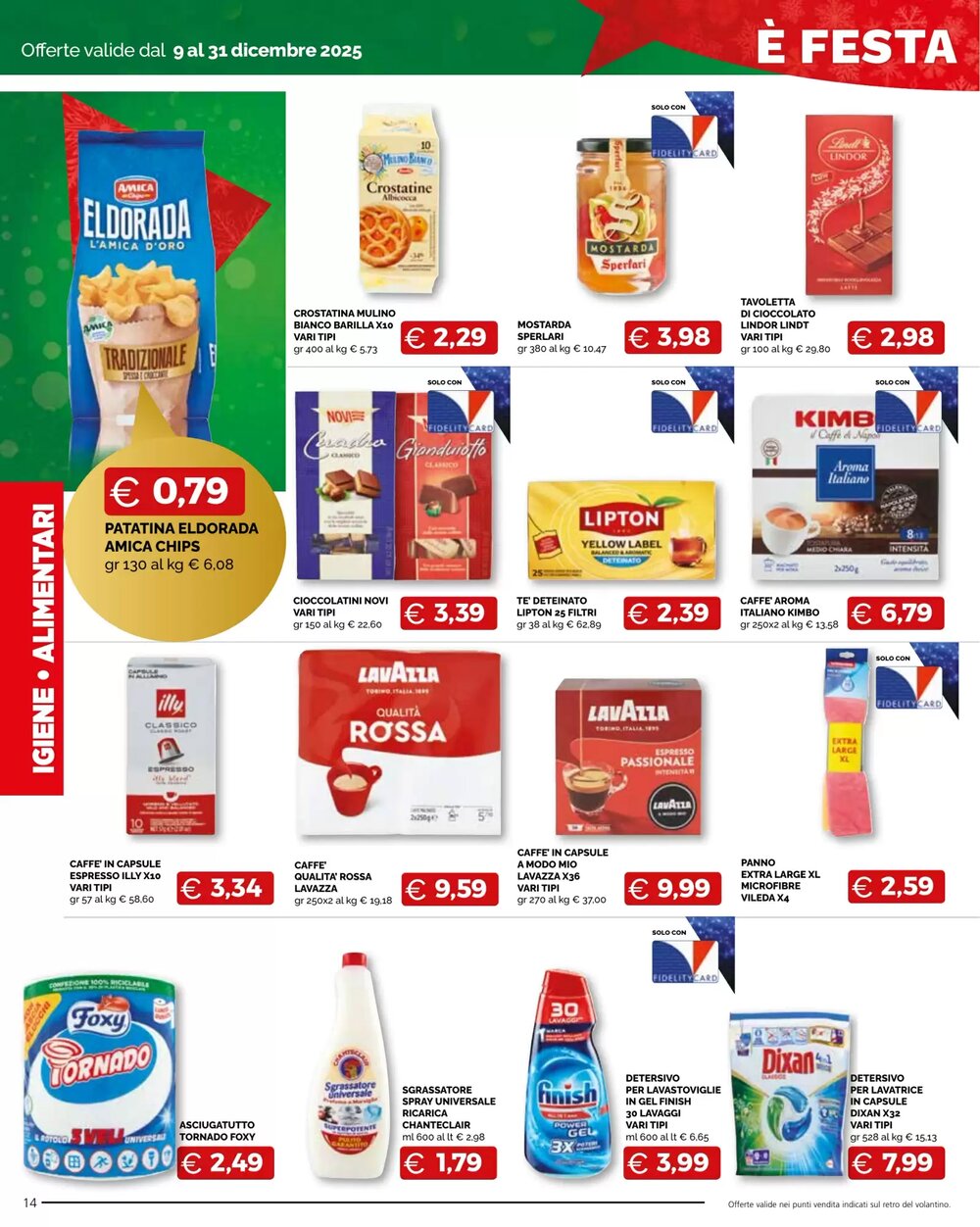 Volantino promozionale Mercatò  valide dal 09/12/2025 - Pagina 14.