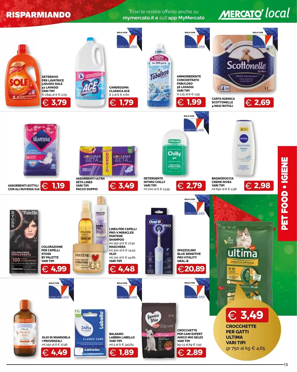 Volantino promozionale Mercatò  valide dal 09/12/2025 - Pagina 15.